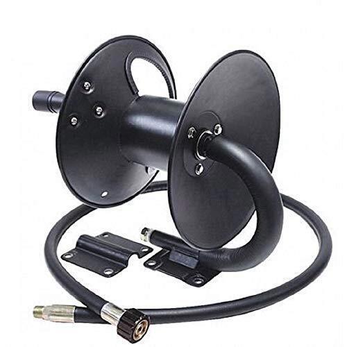 Pressure Hose Reel Holds 50 Foot Hose w/ 5 Feet of Pump to Reel Connector Hose