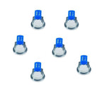 Pack of 6 - TeeJet TwinJet Twin Flat Spray Tips Stainless Steel w/ 80° VisiFlo