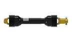 40" Complete PTO Driveline 1-3/4" 20 Spline QD Both Ends w/ Overrunning Clutch