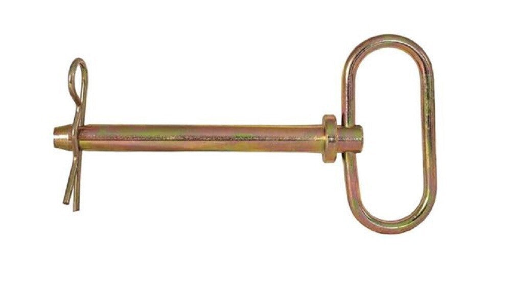 Hitch Pin-Lock 3/4" Diameter x 4-1/4" Usable Length Plated w/ Clip 25633