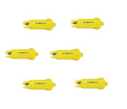 Pack of 6 - TeeJet Air Induction Flat Spray Tips Yellow 110° Polymer Visiflo