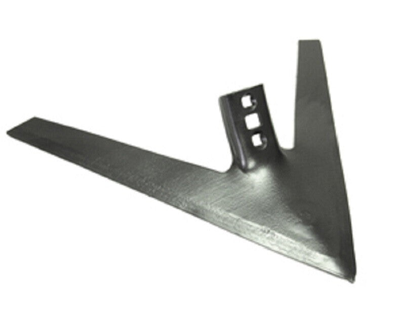 Taper Row Crop Sweep 18" x 1/4" Thickness w/ 2 - 7/16" Bolt Holes E150-18