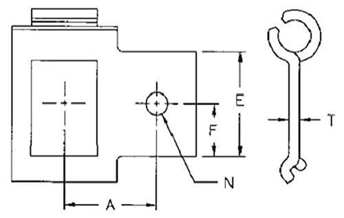 Left Detachable Link for 55 Chain 55A1L