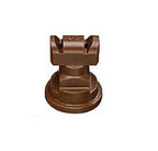 TeeJet TwinJet Flat Spray Tip Brown 110° x 2 Rated @ 0.50 GPM TTJ60-11005VP