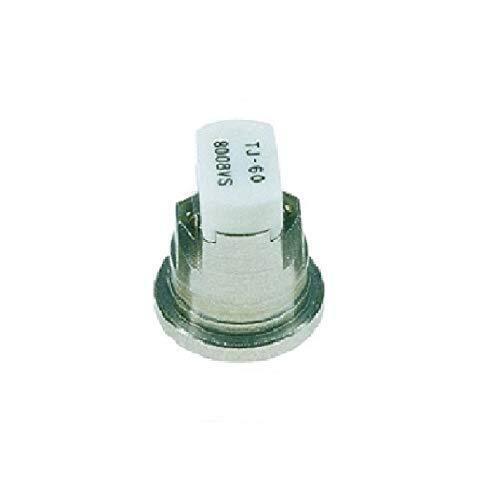 TeeJet TwinJet Twin Flat Spray Tip Stainless Steel w/ 80° VisiFlo TJ60-8008VS