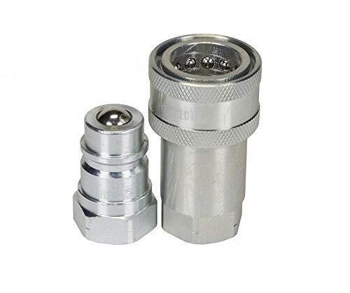Complete Coupler Body Male/Female Pioneer 1" NPT & 1" Body w/ Poppet Tip 4000-6P