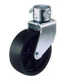 Trailer Jack Poly Wheel  Assemble w/ 2" Opening & 9/16" Pin Hole TJ-06-02