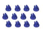 Pack of 12 - TeeJet Flat Spray Tips Blue 110° Polymer Visiflo TP11003VP