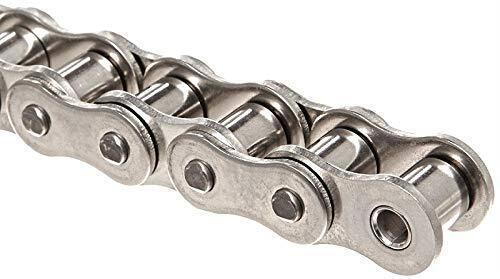 50 Stainless Steel Roller Chain 10 Ft w/ Connecting Link RC50SS