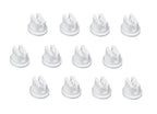 Pack of 12 - TeeJet Flat Spray Tips White 110° Polymer Visiflo TP11008VP