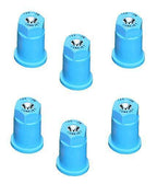 Pack of 6 - TeeJet ConeJet Hollow Cone Spray Tip 0.43 GPM @ 40 PSI Visiflo Blue