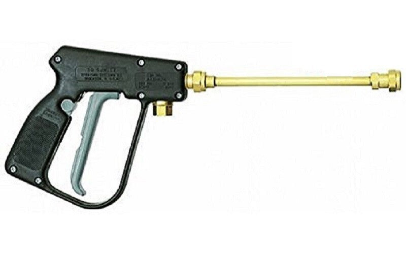 Trigger Style Spray Gun w/ 18" Extension 1/4" FPT Inlet 250 PSI USA Made