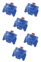 Pack of 6 - Hypro Guardian Blue Polymer Spray Tip 120° Rated @ 0.30 GPM 40 PSI