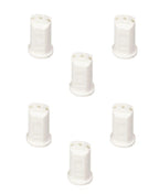 Pack of 6 - TeeJet Stream-Jet SJ-3 3-Stream Outlet Spray Tip 0.80 GPM @ 40 PSI
