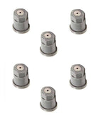 Pack of 6 - TeeJet ConeJet Hollow Cone Spray Tip 0.13 GPM @ 40 PSI Visiflo Gray