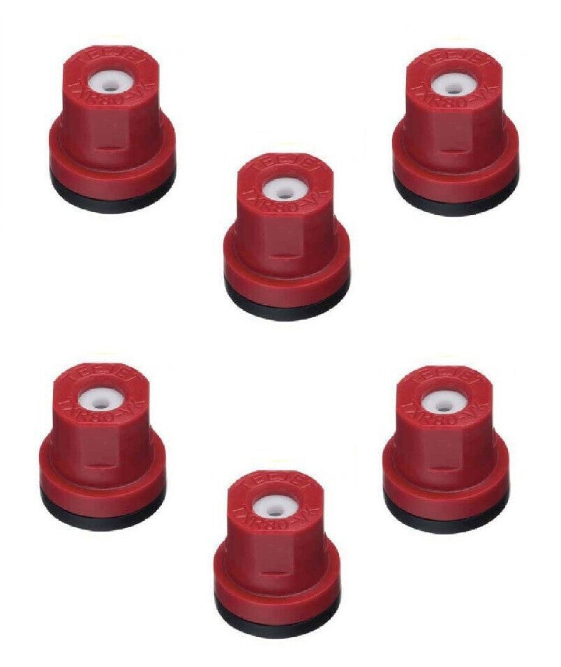 Pack of 6 - TeeJet TXR ConeJet Hollow Cone Spray Tips 0.28 GPM @ 40 PSI