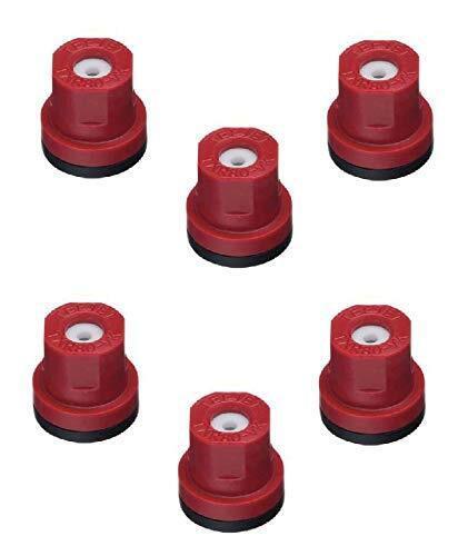 Pack of 6 - TeeJet TXR ConeJet Hollow Cone Spray Tips 0.28 GPM @ 40 PSI