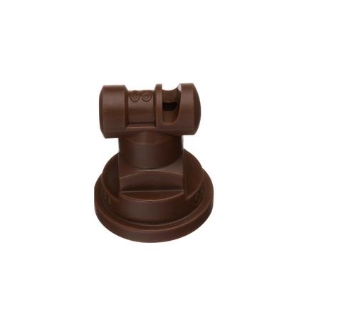 TeeJet Wide Angle Flat Spray Tip Brown 110° Polymer Visiflo TT11005-VP