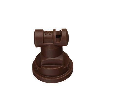 TeeJet Wide Angle Flat Spray Tip Brown 110° Polymer Visiflo TT11005-VP