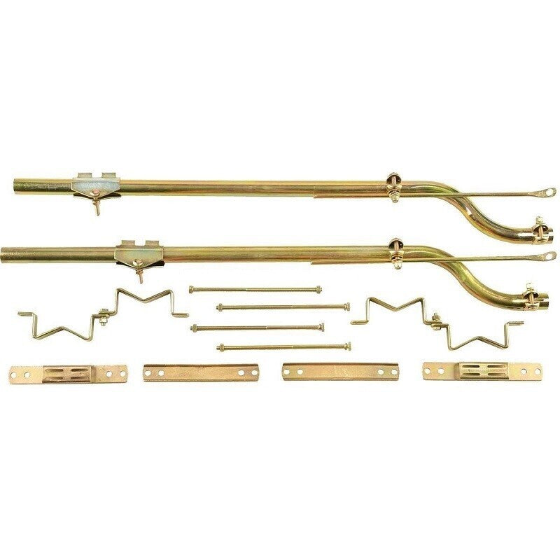 Universal Tractor Axle Mount Bracket Set for 40" or 48" Buggy Top 405241