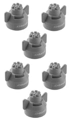 Pack of 6 - Hypro 6 Stream Gray Ceramic Spray Tip Rated @ 0.60 GPM 40 PSI