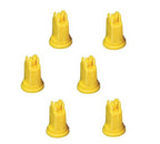 Pack of 6 - TeeJet Air Induction XR Flat Spray Tips Yellow 110° 0.2 GPM @ 40 PSI