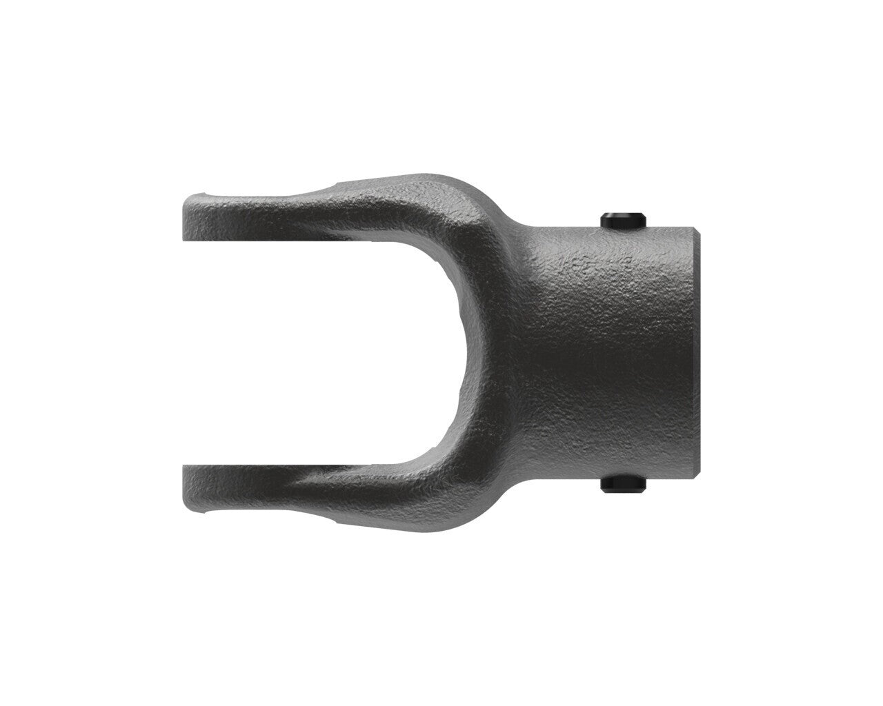 Weasler 1-1/4" Round Bore 1/4" & 5/16" Keyway & Set Screw Implement Yoke 12N