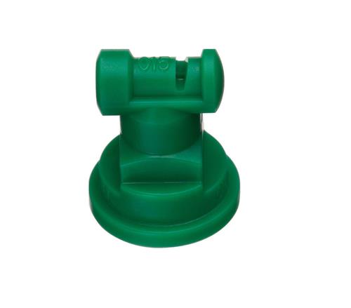 TeeJet Wide Angle Flat Spray Tip Green 110° Polymer Visiflo TT110015-VP