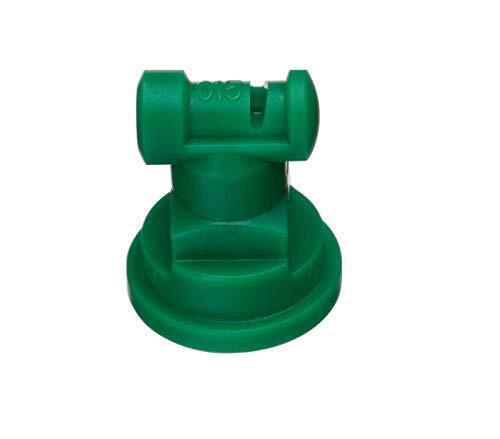 TeeJet Wide Angle Flat Spray Tip Green 110° Polymer Visiflo TT110015-VP