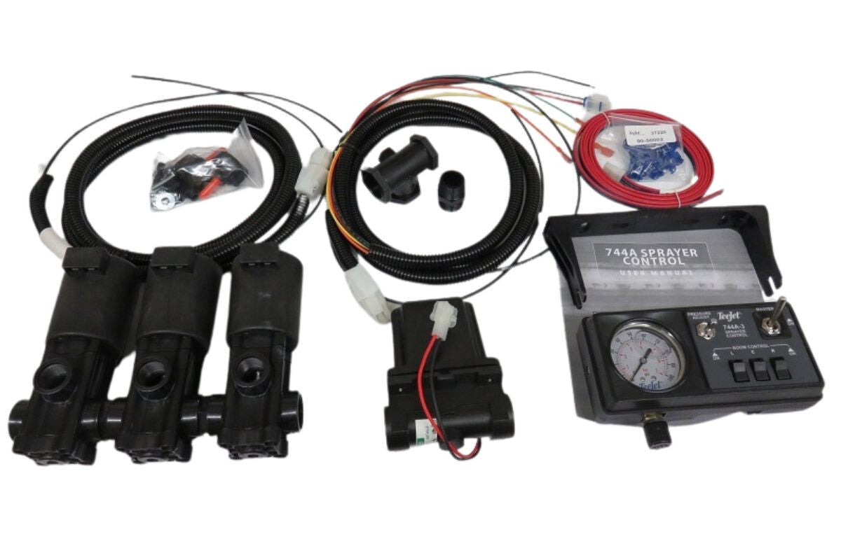 Triple Boom Control w/ 244C Regulating Valve & 144P-3 Solenoid Shutoff Valves