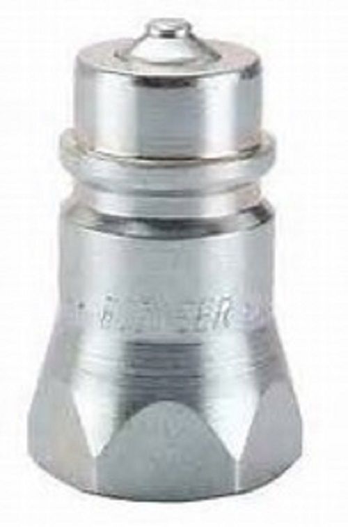 Parker 1/4"-18 Steel Hydraulic Coupler Nipple w/ 1/4" Body Size 4010-2P