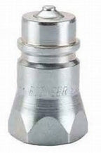 Parker 1/4"-18 Steel Hydraulic Coupler Nipple w/ 1/4" Body Size 4010-2P