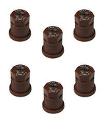 Pack of 6 - TeeJet ConeJet Hollow Cone Spray Tip 0.20 GPM @ 40 PSI Visiflo Brown