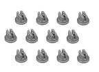 Pack of 12 - TeeJet Flat Spray Tips Gray 110° Polymer Visiflo TP11006VP