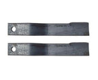 2 Replacement Servis Rhino Rotary Cutter Blade 26.25" x 4" x 0.5" w/ 1.5" Hole