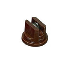 TeeJet Flat Spray Tip Brown 110° Polymer w/ SS Insert Visiflo TP11005VS