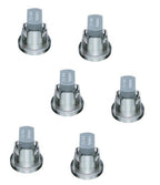 Pack of 6 - TeeJet TwinJet Twin Flat Spray Tips Stainless Steel w/ 110° VisiFlo