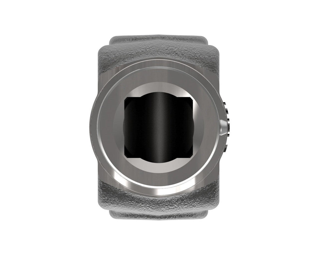 Weasler 1" x 1-1/8" Rectangular Yoke, Tube & Sleeve Assembly Shaft 14N Series