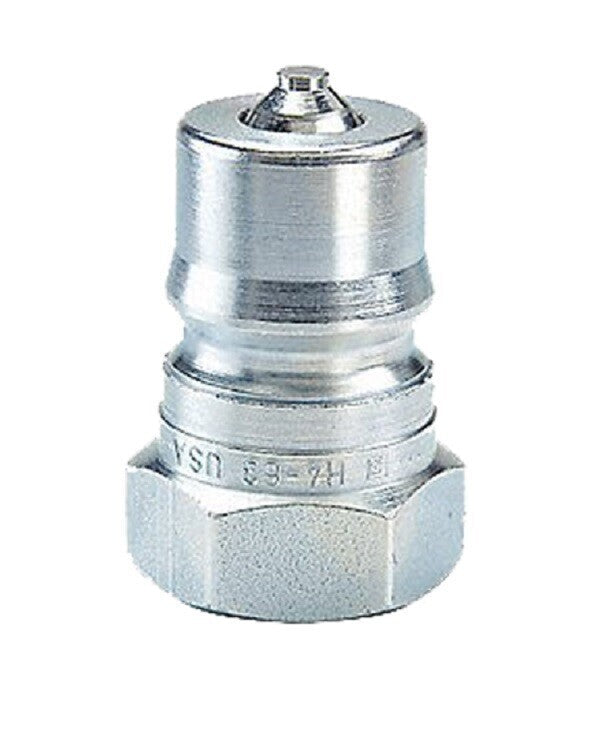 Parker Hydraulic Quick Coupling 3/8" Body with 3/4" ORB Thread ISO 7241 Series B