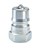 Parker Hydraulic Quick Coupling 3/8" Body with 3/4" ORB Thread ISO 7241 Series B
