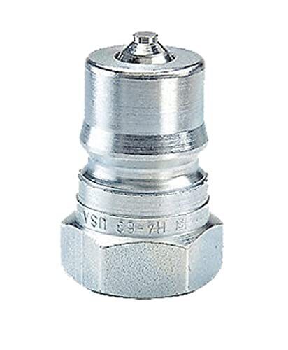 Parker Hydraulic Quick Coupling 3/8" Body with 3/4" ORB Thread ISO 7241 Series B