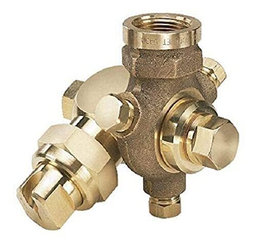 Boomless Brass Nozzle w/ 3/4" FPT Inlet Single Swivel 2 GPM @ 40 PSI