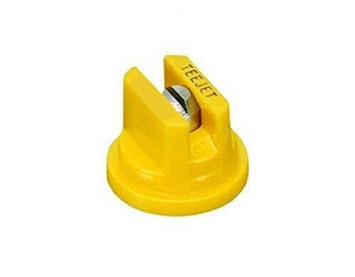 TeeJet DG Even Flat Spray Tip Yellow 95° Polymer w/ SS Insert 0.20 GPM @ 40 PSI