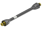 48" Complete Economy PTO Driveline 1-3/8" 6 Spline Safety Slide Lock Both Ends