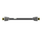 48" Complete Economy PTO Driveline 1-3/8" 6 Spline Safety Slide Lock Both Ends
