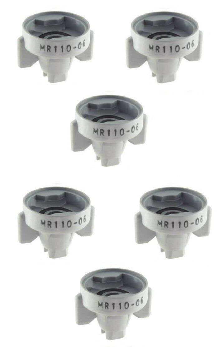 Pack of 6 - Wilger Dicamba Mid Range Combo-Jet Spray Tip Rated 0.60 GPM @ 40 PSI