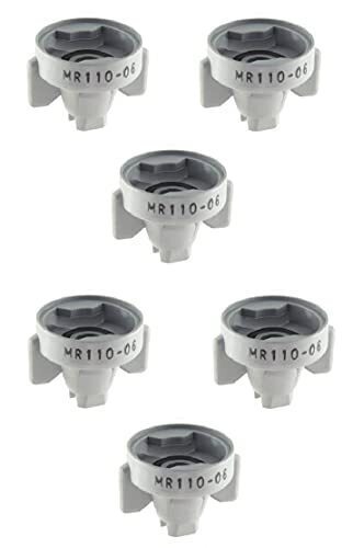 Pack of 6 - Wilger Dicamba Mid Range Combo-Jet Spray Tip Rated 0.60 GPM @ 40 PSI