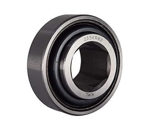 2 of Hex Bore Cylindrical Flat Bearing Insert 7/8" Bore x 2.04" OD x 1" IR Width