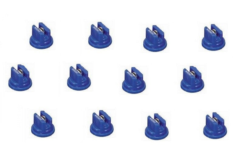 Pack of 12 - TeeJet Flat Spray Tips 80° Polymer w/ SS Insert 0.3 GPM @ 40 PSI