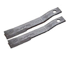 2 Replacement JD Rotary Cutter Blade 28" x 4" x 0.5" w/ 1.5" Hole Fits CX20 CCW